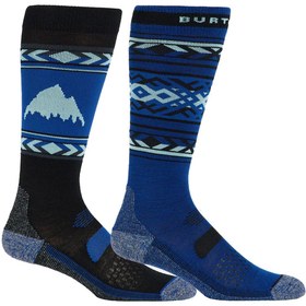Resim Burton Performance Lightweight Socks 2 Pack Kadın Yeşil Kayak Çorabi 