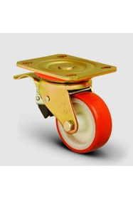 Resim Emes ED01 Zkp 80F Dönerli Frenli Teker Ağır Tip 