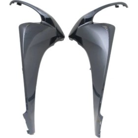 Resim Kaly Honda Dio 110 Ön Dizlik Takımı Sağ + Sol Siyah 