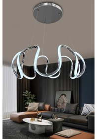 Resim Arya Led Avize 3 Mt - - Kumandasız / Gold Gold 