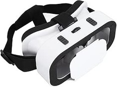 Resim Sxhlseller 360° VR 3D Kulaklık, Göz Koruması Güvenlik Tasarımlı Panoramik VR Gözlükler, 4,7‑6,53 İnç Cep Telefonları Için Ergonomik Kafa Bandı 