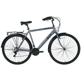 Resim Bisan Comfortline 26 V 19k Şehir Bisikleti Metalik Gri Siyah 