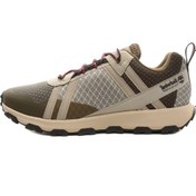 Resim B0A6DH2EO41-R Timberland Winsor Trail Low Lace Up Waterproof Snea Erkek Spor Ayakkabı Haki 