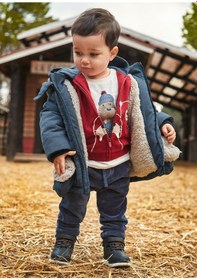 Resim Mayoral Erkek Bebek Kadife Pantolon Lacivert Lacivert 