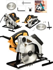 Resim Assur ASR706 1400W Elektrikli 185mm Daire Testere Sarı 