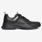 Resim Greyder 14994 Erkek Siyah Hakiki Deri Sneaker Ayakkabı 