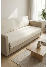 Resim Koltuk Örtüsü Polar 170x200 Arden Ekru 