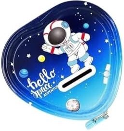 Resim Astronot Temalı Metal Kumbara 