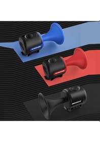 Resim Bg-3502 Bisiklet Küçük Ve Taşınabilir Elektrikli Korna Çocuk Araba Zili Mavi Mavi 