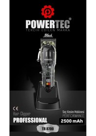 Resim Powertec TR-8700 Saç Sakal Tıraş Makinesi 