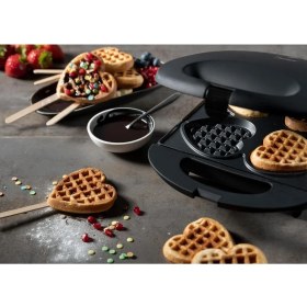 Resim Saplı Kalp Waffle'lar Için Waffle Makinesi 