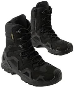 Resim Leo - Fermuarlı Bağcıklı Taktik - Trekking - Outdoor - Airsoft - Avcı Botu 