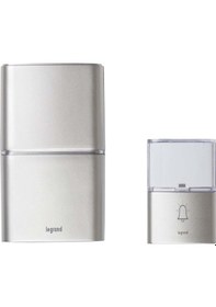 Resim Legrand Serenity Rf Alüminyum Wireless Kapı Zili 30 Melodi 094271 