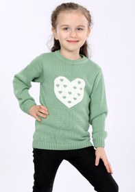 Resim Cloudy Kids Kız Çocuk Regular Fit Basic Triko Kazak 