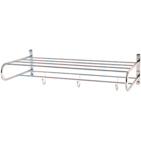Resim ÇELİK BANYO Askılıklı Raf Havluluk 50 cm 
