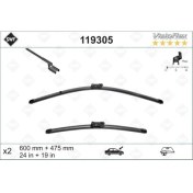 Resim Valeo SİLECEK SÜPÜRGESİ ÖN ÜSTTEN BASMALI GOLF5-GOLF6-JETTA-PASSAT-CADDY-YETI 600 X 475 MM 1Q1998002 3C1998002 5K1955425 