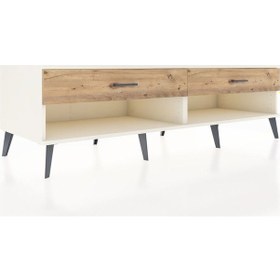 Resim Kronos Tv Ünitesi 2 Çekmeceli 176x59x51 Aytaşı-aytaşı/çam Aytası/atlas Çam 