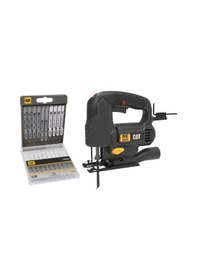 Resim Cat Dx5310 550watt Profesyonel Devir Ayarlı Dekupaj Testere + Da06901 10 Parça Testere Ucu 