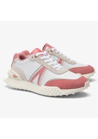 Resim Lacoste L-spin Deluxe Leather Womens Sneaker Hakiki Deri Kadın Günlük Spor Ayakkabı Beyaz Krem 