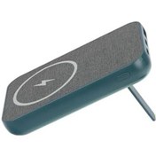 Resim P50 5000mah Prm Pd22.5w+qc3.0 Magsafe 15w Kablosuz Standlı Yeşil Taşınabilir Pil Şarj Cihazı Powerbank 