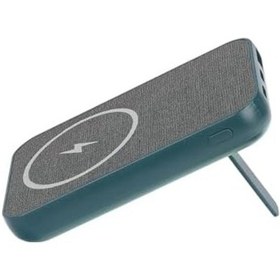 Resim P50 5000mah Prm Pd22.5w+qc3.0 Magsafe 15w Kablosuz Standlı Yeşil Taşınabilir Pil Şarj Cihazı Powerbank 