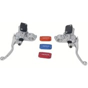 Resim Chuangyinshop Ktm Off-road Motoriz Bisikletleri İçin Hydraulic Clutch Cylinder Fren Pompası Ve Debriyaj Seti Brake Blue 