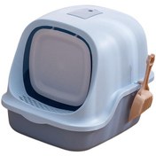 Resim Suntek Kapalı Kediler Için Kedi Kumu Kutusu Lazımlık 90 