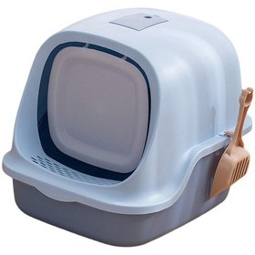 Resim Suntek Kapalı Kediler Için Kedi Kumu Kutusu Lazımlık 90 