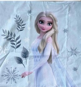 Resim Özdilek %100 Pamuk Lisanslı Lastikli Çarşaflı Tek Kişilik Çocuk Nevresim Takımı Frozen Leaves Mint Mint 