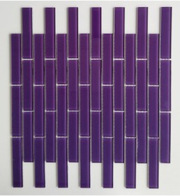 Resim MozaiKristaL Mutfak Tezgah Arası Ve Tüm Yüzeyler Için 20x98x4 Mm Kristal Mozaik ( 1 Koli=1 M2 Fiyatıdır ) 