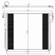 Resim ORIS CNI501016 Klima Kondenseri Nissan Navara 2.5 Dci 05 Pathfinder 2.5Dci 05 Oto.-Mek. ORIS