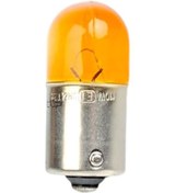 Resim Sinyal Ampülü Turuncu 12v 10 W Tek Duy Düz Tırnak 
