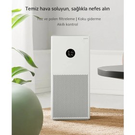 Resim Xiaomi 43 M² 3 Katmanlı Güçlü Filtreli Akıllı Kontrollü Hava Temizleyici ve Nemlendirici Beyaz Nem Wi-Fi Uygulama Filtre 