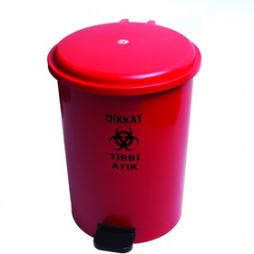 Resim Tıbbi Atık Çöp Kovası 30 Lt 