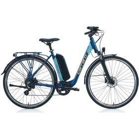 Resim Carraro 2022 E-comfort 2.1 Unısex Elektrikli Bisiklet - Şehir Ve Tur M.navy Mavi-turuncu 52 Cm 