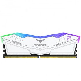 Resim Team T-Force DELTA RGB White 32GB(2x16GB) 5600Mhz DDR5 CL32 Gaming Ram (FF4D532G5600HC32DC01) 