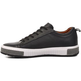 Resim MARCOMEN 417-41432 Siyah-Beyaz Hakiki Deri Erkek Sneaker 