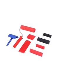 Resim Maiyame Elastik Ahşap Desen Rulosu - Dıy Duvar Ve Zemin Dekorasyonu İçin Pratik Ahşap Dokulu Araç Seti 