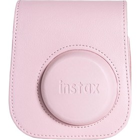 Resim Fujifilm Instax Mini 12 Pembe Deri Çanta Fujifilm