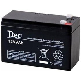 Resim Ttec 12V 9Ah Bakımsız Kuru Akü 