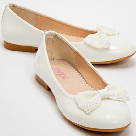 Resim Mnpc Kız Çocuk Beyaz Fashion Babet 25y4b100531 Beyaz 