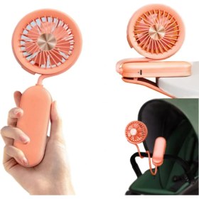 Resim Chronus Mini Fan,3'ü 1 Arada Elde Taşınabilir/klips/gezginci Taşınabilir Mini Fan, Tutuldu/klips/sarılmış USB Fanı Şarj Edilebilir(Mavi)(Yurt Dışından) 