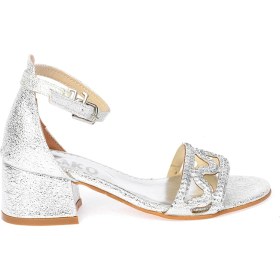 Resim Kiko 763 Çatlak Günlük Kız Çocuk 3 cm Topuk Sandalet Ayakkabı 
