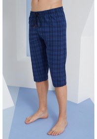 Resim Kly 195 Erkek Ekose Yazlık Kapri 001 