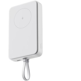 Resim Xiaomi Power Bank 10000 Mah 33w Magnetic Dahili Kablolu White Beyaz 