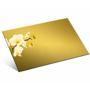 Resim Altın Ayna Pleksi Akrilik Levha 3 Adet 