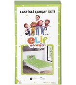 Resim Elif Ve Arkadaşları Lastikli Çarşaf Seti 