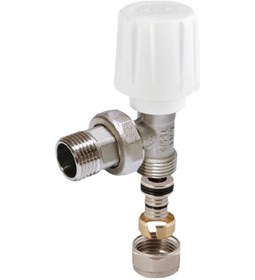 Resim Kas 1/2 Pex-b Bağlantılı Köşe Radyatör Vanası Tip4 04.01.309 