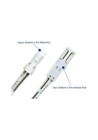 Resim Dc 12v-24v Ir Kızılötesi Kapıdolap Sensörü - Beyaz 