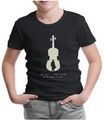 Resim Sherlock - Get Out Siyah Çocuk Tshirt 